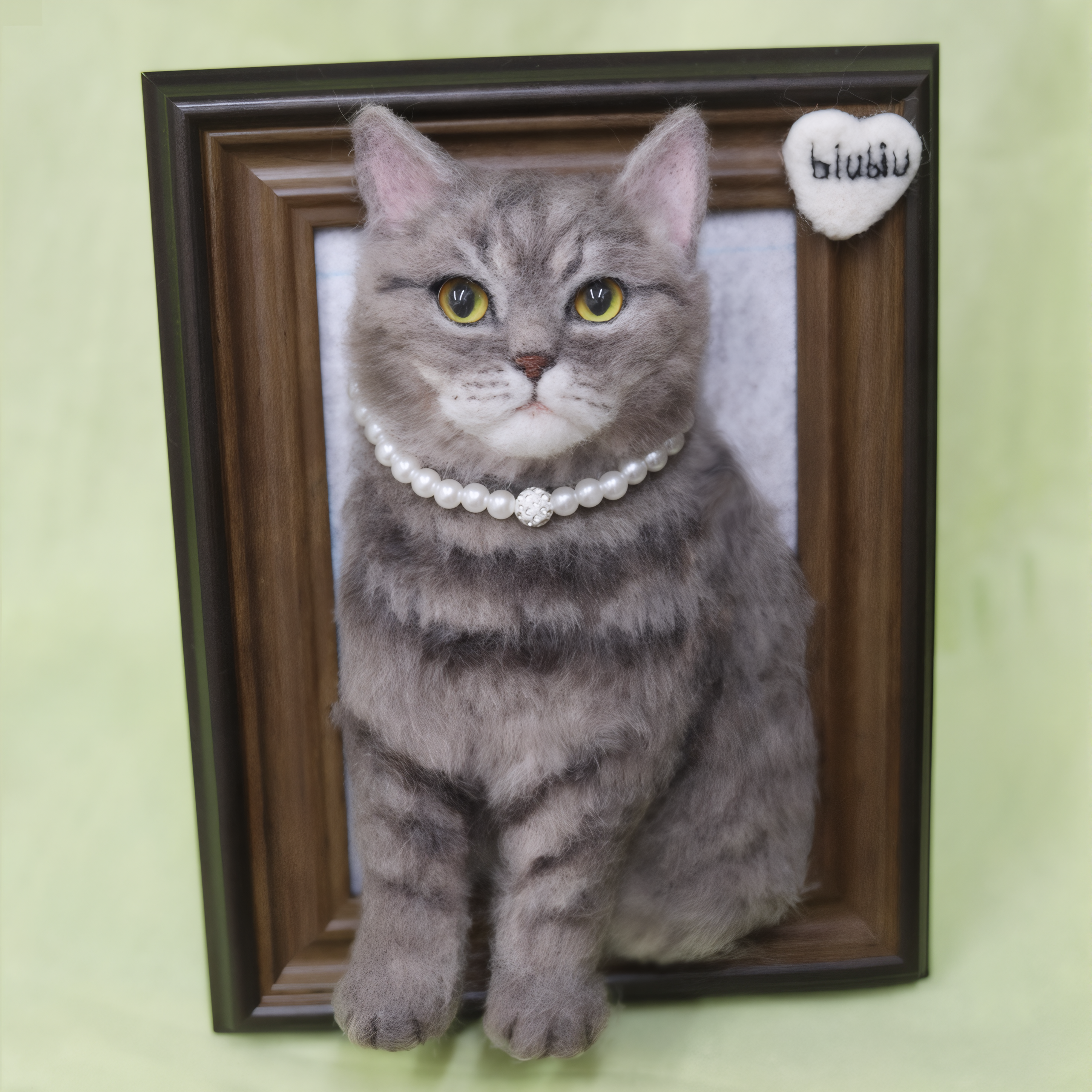 wool felt pet Frame
