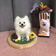 Wool Felt AI Dog