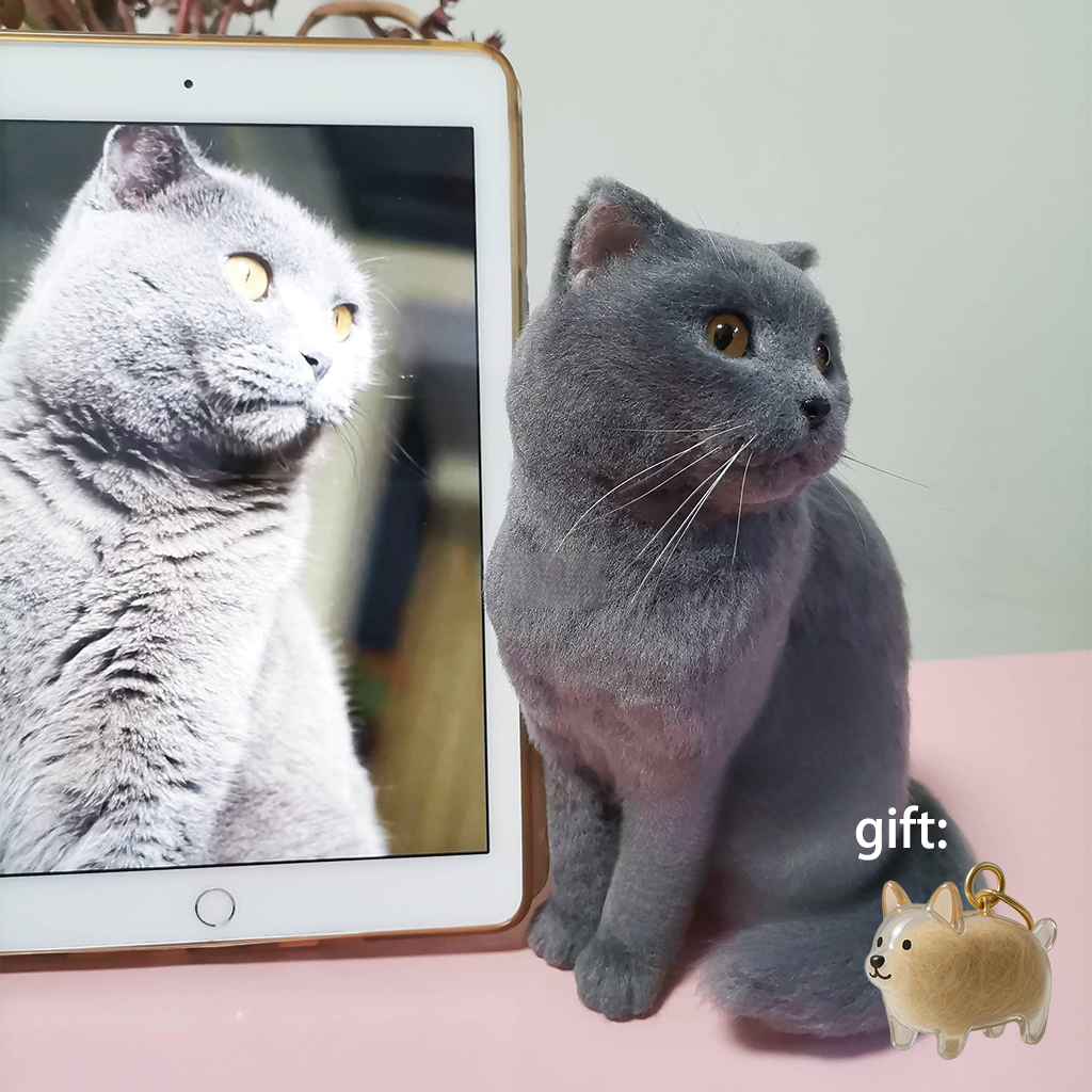 Wool Felt Cat