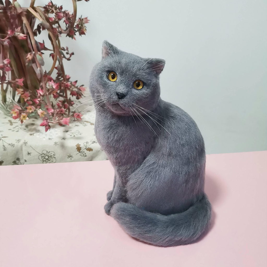 Wool Felt Cat